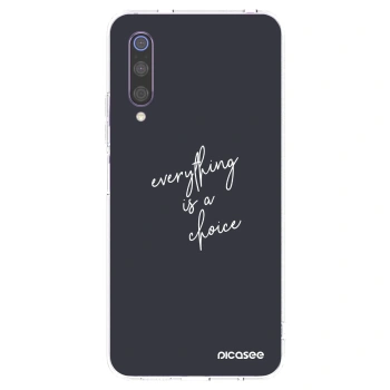 Picasee silikónový prehľadný obal pre Xiaomi Mi 9 - Všetko je na tebe