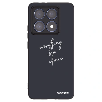 Picasee silikónový čierny obal pre Xiaomi 14T Pro - Všetko je na tebe