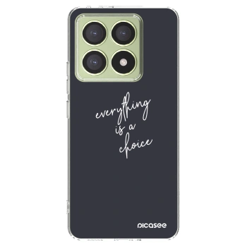 Picasee silikónový prehľadný obal pre Xiaomi 14T - Všetko je na tebe