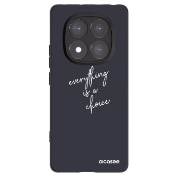 Picasee silikónový čierny obal pre Xiaomi Redmi Note 14 Pro 5G - Všetko je na tebe