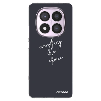 Picasee silikónový prehľadný obal pre Xiaomi Redmi Note 14 Pro 5G - Všetko je na tebe