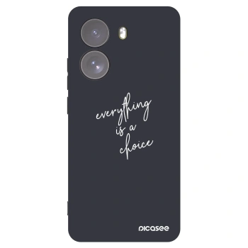 Picasee silikónový čierny obal pre Xiaomi Poco X7 - Všetko je na tebe