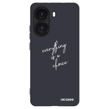 Picasee silikónový čierny obal pre Xiaomi Poco X7 Pro 5G - Všetko je na tebe