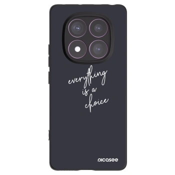 Picasee silikónový čierny obal pre Xiaomi Redmi Note 14 Pro 4G - Všetko je na tebe
