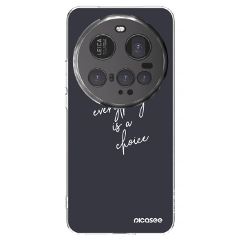 Picasee silikónový prehľadný obal pre Xiaomi 15 Ultra - Všetko je na tebe