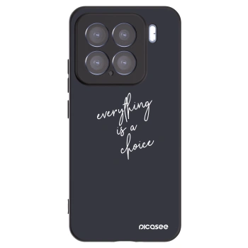 Picasee silikónový čierny obal pre Xiaomi 15 - Všetko je na tebe