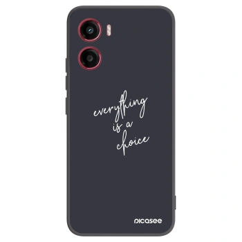 Picasee silikónový čierny obal pre Motorola Moto G05 - Všetko je na tebe