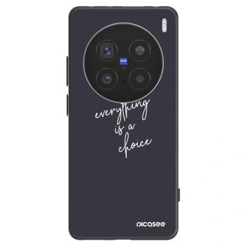 Picasee silikónový čierny obal pre Vivo X200 Pro - Všetko je na tebe