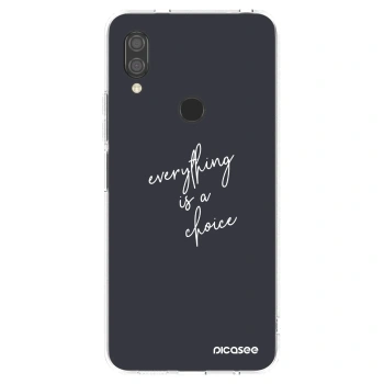 Picasee silikónový prehľadný obal pre Xiaomi Redmi 7 - Všetko je na tebe