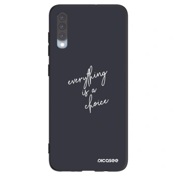 Picasee silikónový čierny obal pre Samsung Galaxy A70 A705F - Všetko je na tebe
