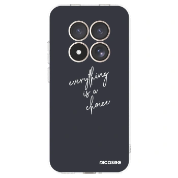 Picasee silikónový prehľadný obal pre Xiaomi Redmi Note 15 Pro 4G - Všetko je na tebe