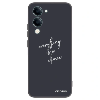 Picasee silikónový čierny obal pre Vivo Y29s 5G - Všetko je na tebe