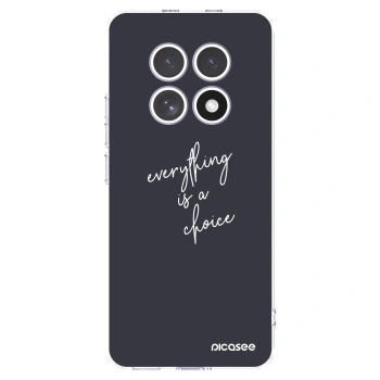 Picasee silikónový prehľadný obal pre Xiaomi Redmi Note 15 - Všetko je na tebe