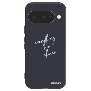 Picasee silikónový čierny obal pre Google Pixel 10 - Všetko je na tebe