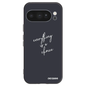 Picasee silikónový čierny obal pre Google Pixel 10 Pro - Všetko je na tebe