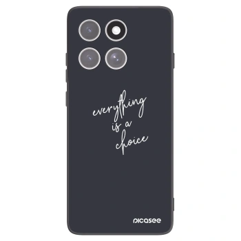 Picasee silikónový čierny obal pre Motorola Edge 60 Fusion - Všetko je na tebe