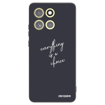 Picasee silikónový čierny obal pre Motorola Moto G86 Power 5G - Všetko je na tebe