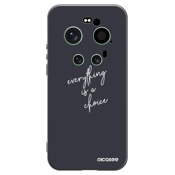 Picasee silikónový čierny obal pre Xiaomi 17 Ultra - Všetko je na tebe