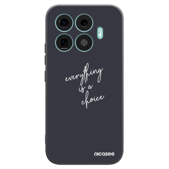 Picasee silikónový čierny obal pre Xiaomi 17T - Všetko je na tebe