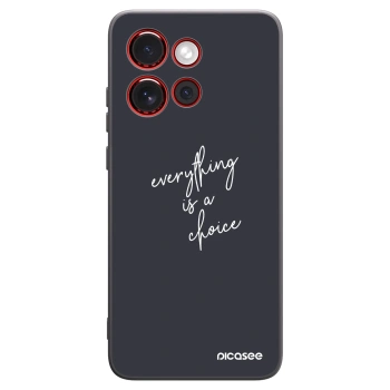 Picasee silikónový čierny obal pre Motorola Edge 60 Neo 5G - Všetko je na tebe
