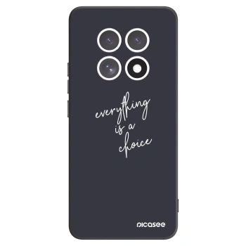 Picasee silikónový čierny obal pre Xiaomi Redmi Note 15 5G - Všetko je na tebe