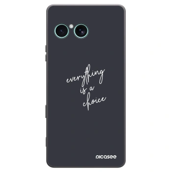Picasee silikónový čierny obal pre Sony Xperia 10 VII - Všetko je na tebe
