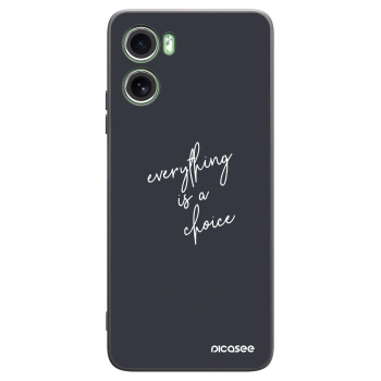 Picasee silikónový čierny obal pre Motorola Moto G06 - Všetko je na tebe