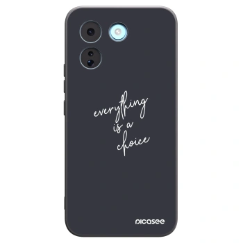 Picasee silikónový čierny obal pre Xiaomi Redmi Note 17 Pro MAX 5G - Všetko je na tebe