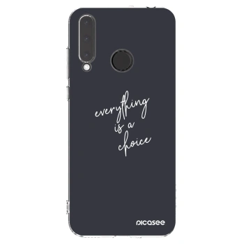 Picasee silikónový prehľadný obal pre Honor 20 Lite - Všetko je na tebe