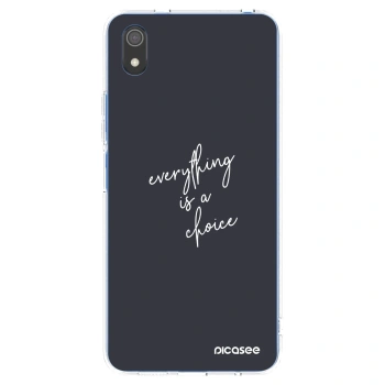 Picasee silikónový prehľadný obal pre Xiaomi Redmi 7A - Všetko je na tebe