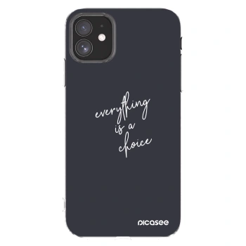 Picasee silikónový prehľadný obal pre Apple iPhone 11 - Všetko je na tebe