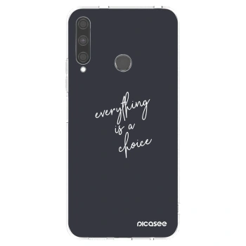 Picasee silikónový prehľadný obal pre Huawei P40 Lite E - Všetko je na tebe
