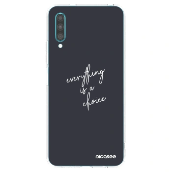 Picasee silikónový prehľadný obal pre Samsung Galaxy A30s A307F - Všetko je na tebe