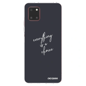 Picasee silikónový prehľadný obal pre Samsung Galaxy Note 10 Lite N770F - Všetko je na tebe