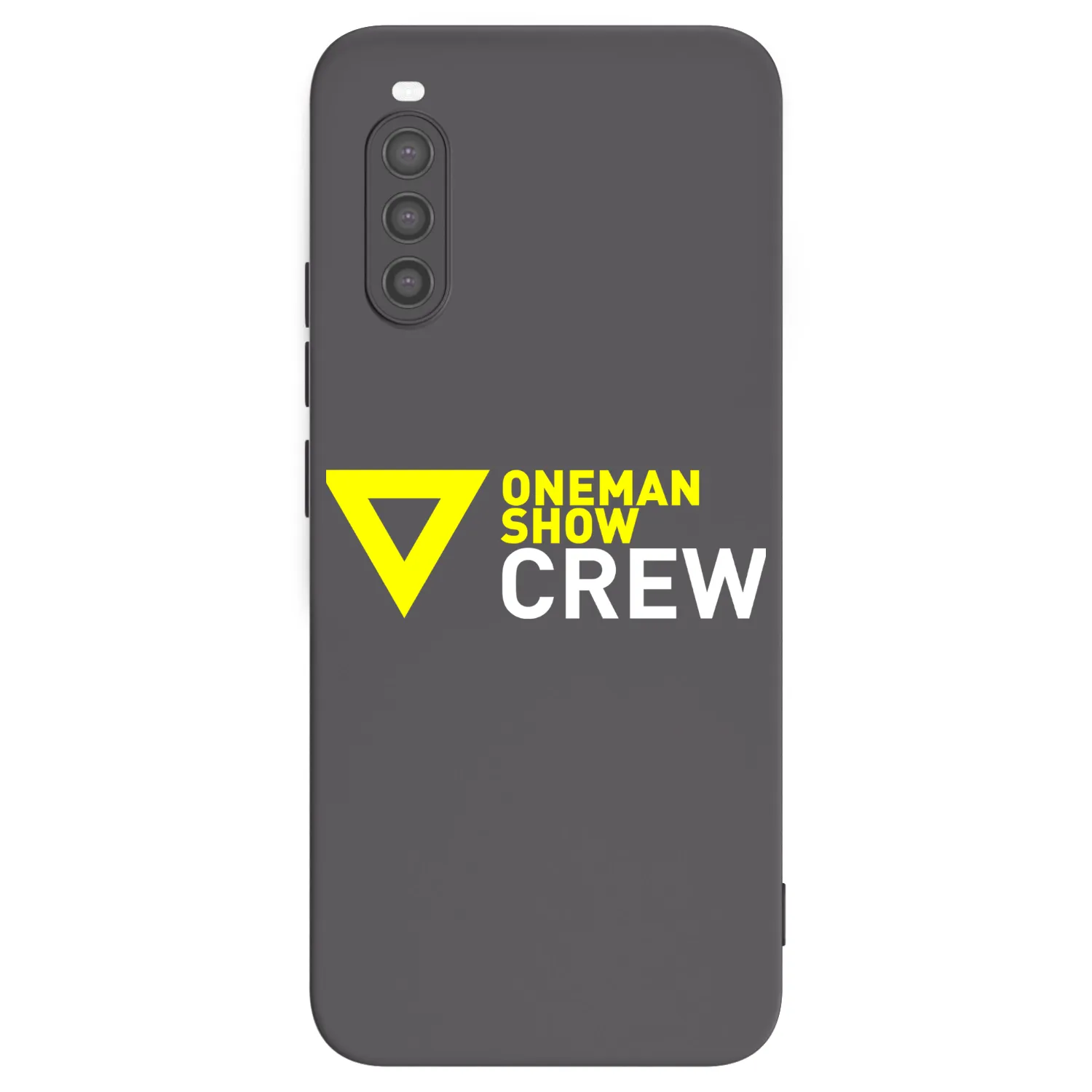 Picasee silikónový čierny obal pre Sony Xperia 10 II - ONEMANSHOW CREW