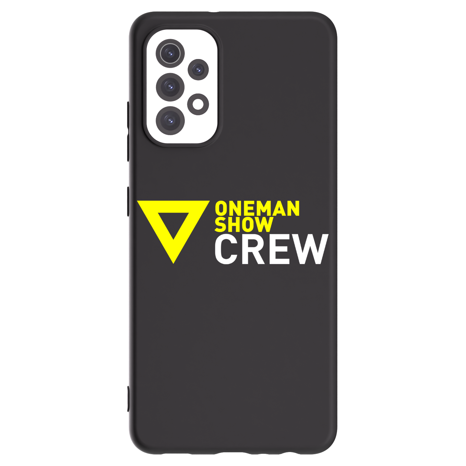 Picasee silikónový čierny obal pre Samsung Galaxy A32 5G A326B - ONEMANSHOW CREW