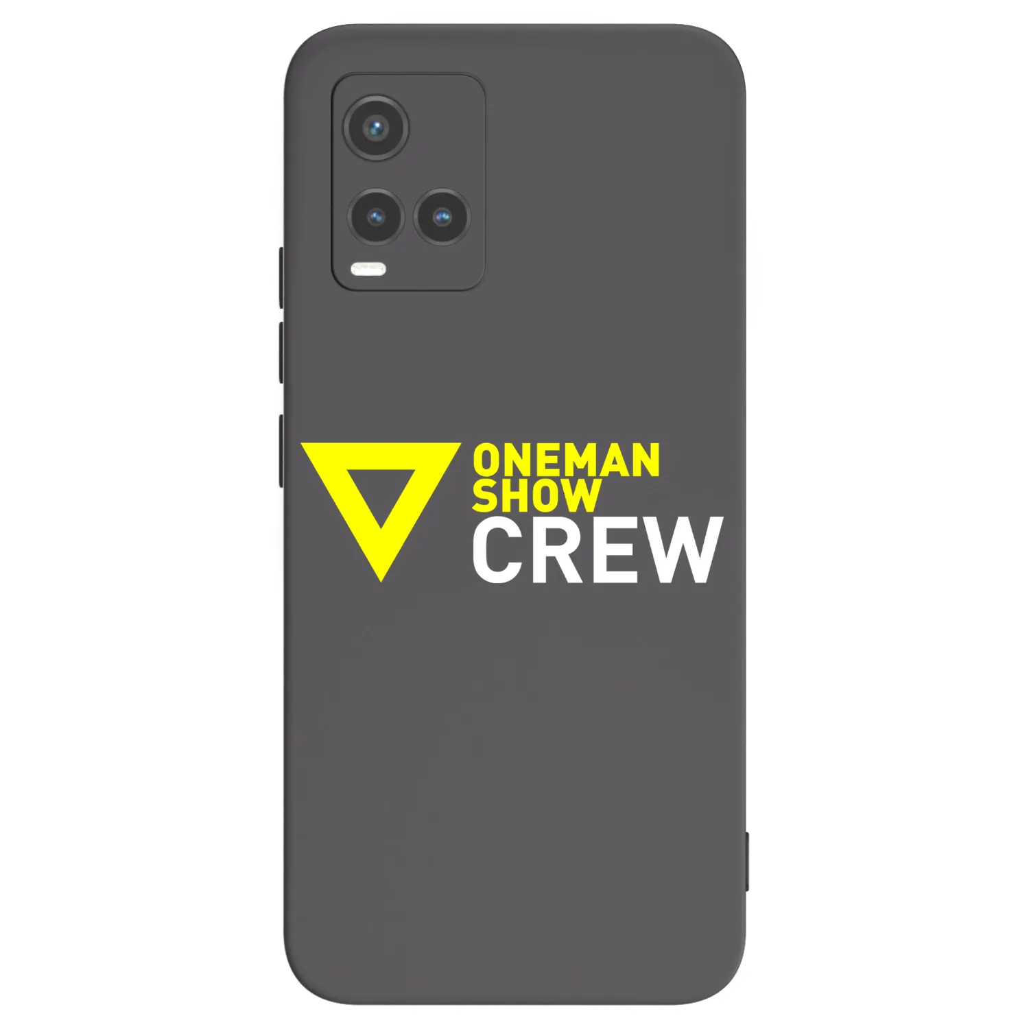 Picasee silikónový čierny obal pre Vivo Y33s - ONEMANSHOW CREW