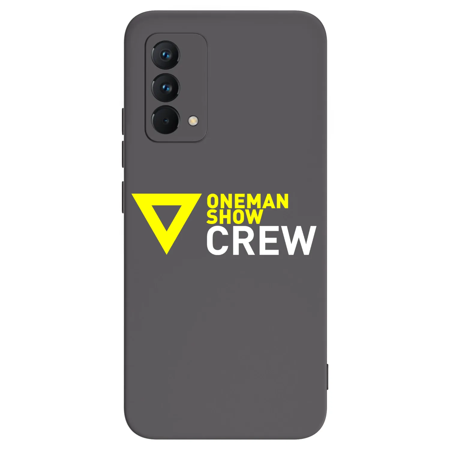 Picasee silikónový čierny obal pre Realme GT Master Edition 5G - ONEMANSHOW CREW