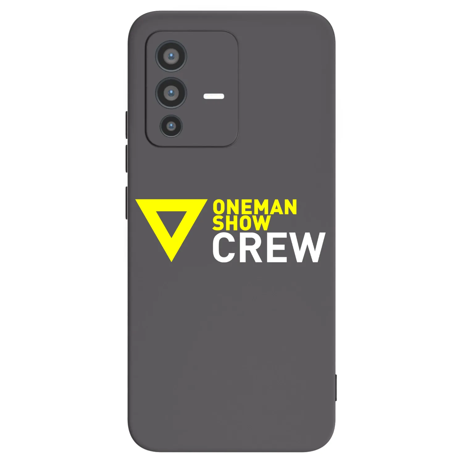 Picasee silikónový čierny obal pre Vivo V23 5G - ONEMANSHOW CREW