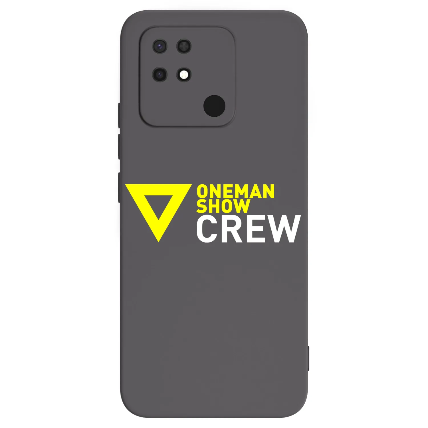 Picasee silikónový čierny obal pre Xiaomi Redmi 10C - ONEMANSHOW CREW