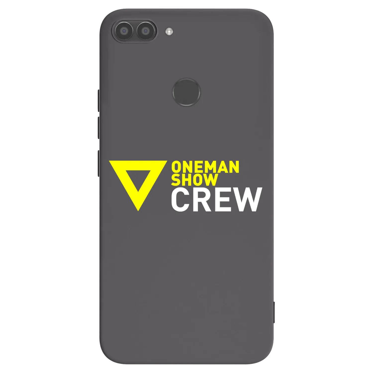Picasee silikónový čierny obal pre Huawei P Smart - ONEMANSHOW CREW