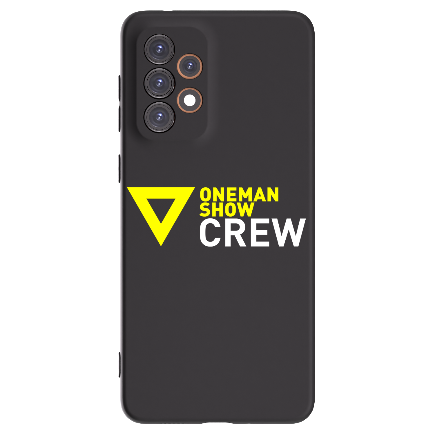 Picasee silikónový čierny obal pre Samsung Galaxy A33 5G A336 - ONEMANSHOW CREW