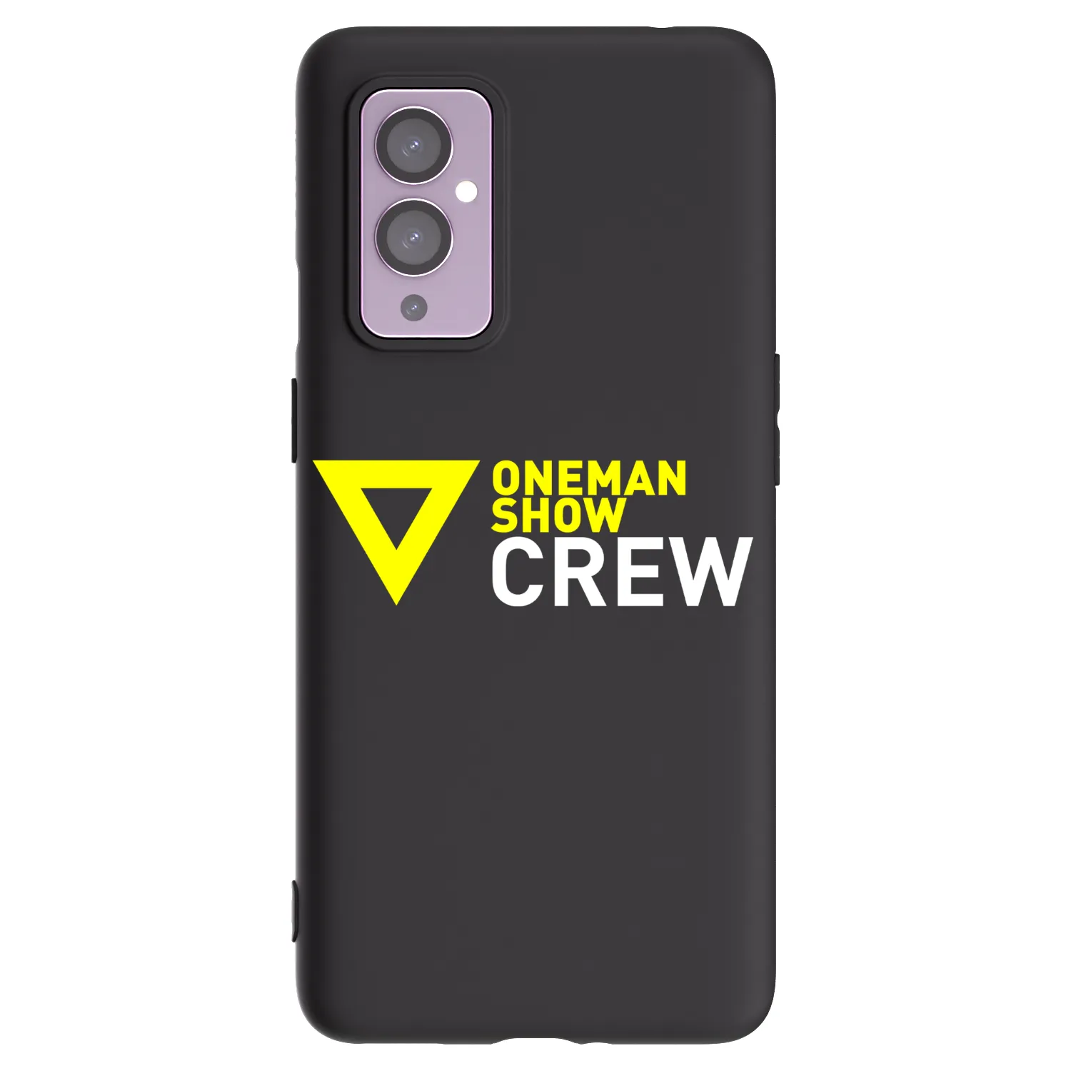 Picasee silikónový čierny obal pre OnePlus 9 - ONEMANSHOW CREW