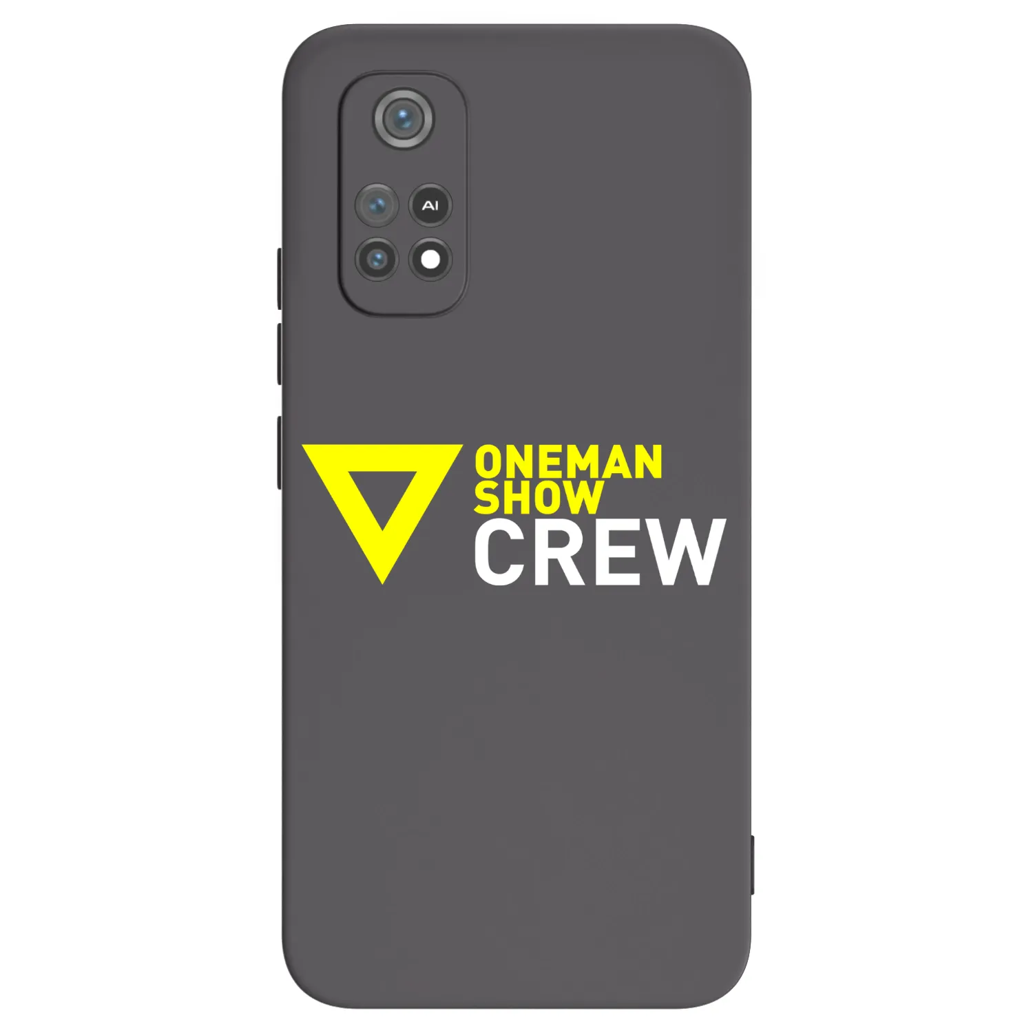 Picasee silikónový čierny obal pre Xiaomi Poco M4 Pro - ONEMANSHOW CREW