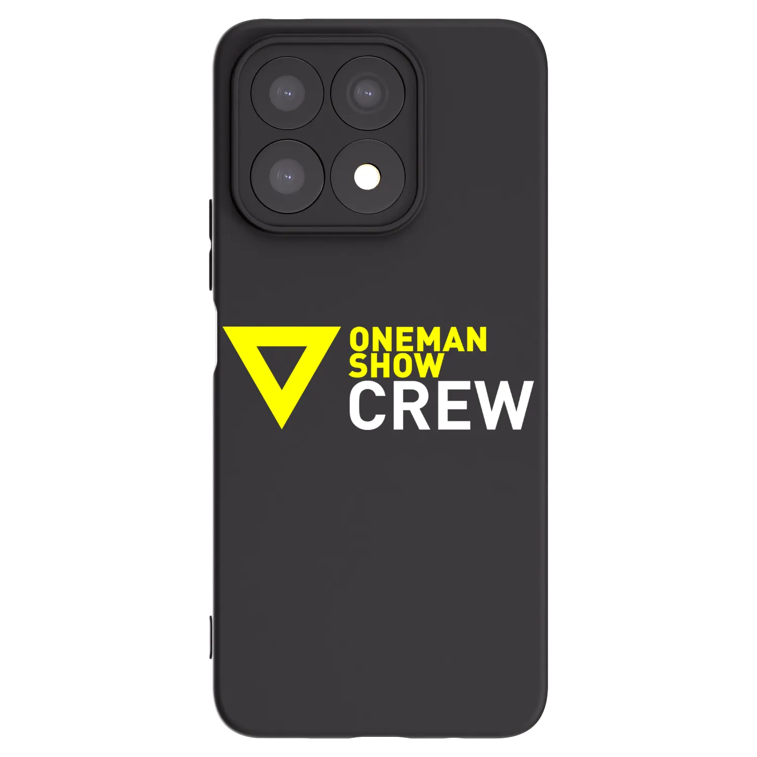 Picasee silikónový čierny obal pre Honor X8a - ONEMANSHOW CREW