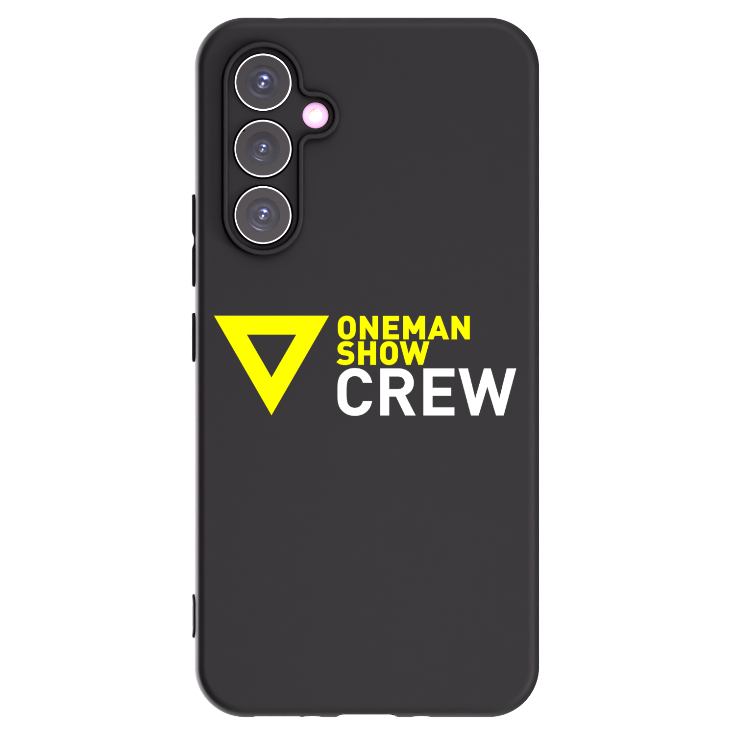 Picasee silikónový čierny obal pre Samsung Galaxy A54 5G A546B - ONEMANSHOW CREW