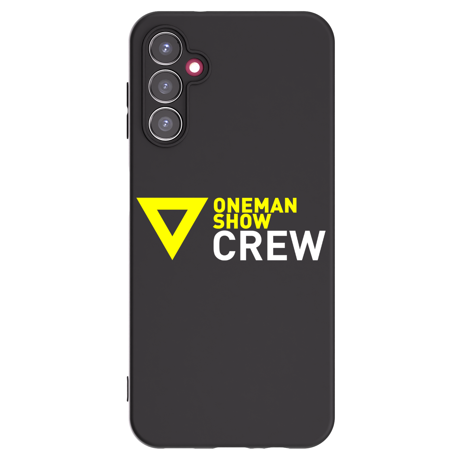 Picasee silikónový čierny obal pre Samsung Galaxy A14 4G A145R - ONEMANSHOW CREW