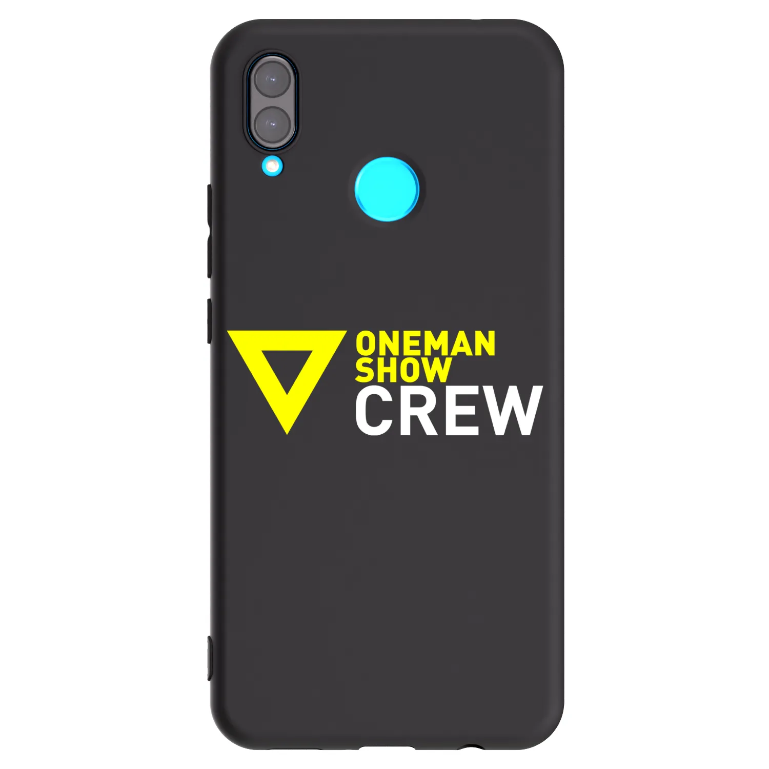 Picasee silikónový čierny obal pre Huawei Nova 3 - ONEMANSHOW CREW
