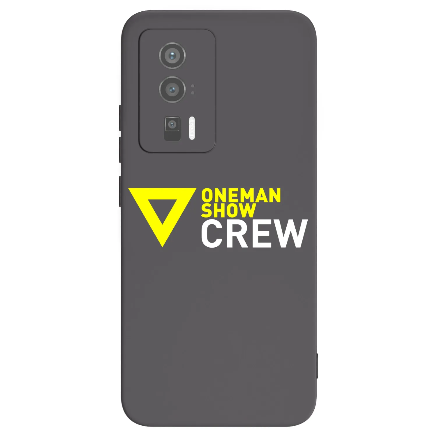 Picasee silikónový čierny obal pre Xiaomi Poco F5 Pro 5G - ONEMANSHOW CREW