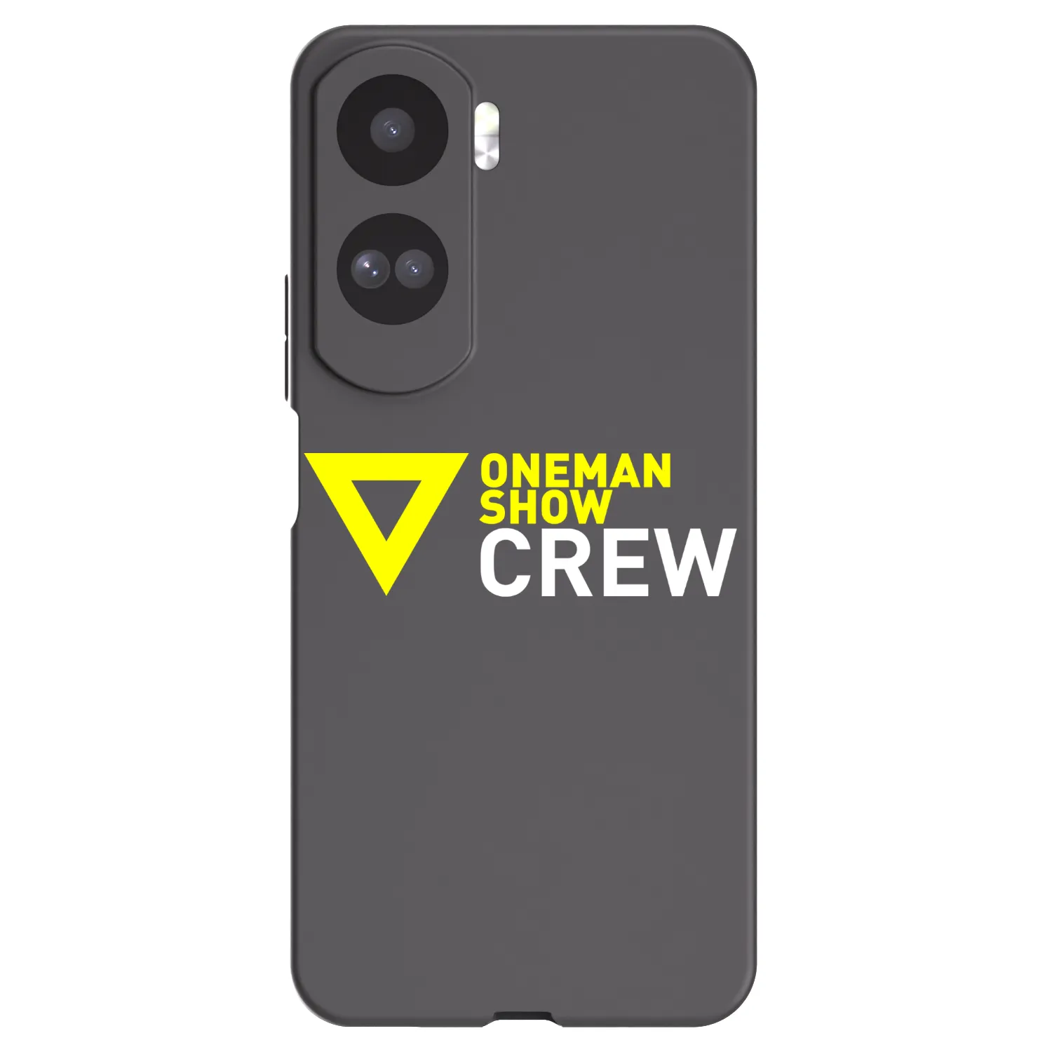 Picasee silikónový čierny obal pre Honor 90 Lite 5G - ONEMANSHOW CREW